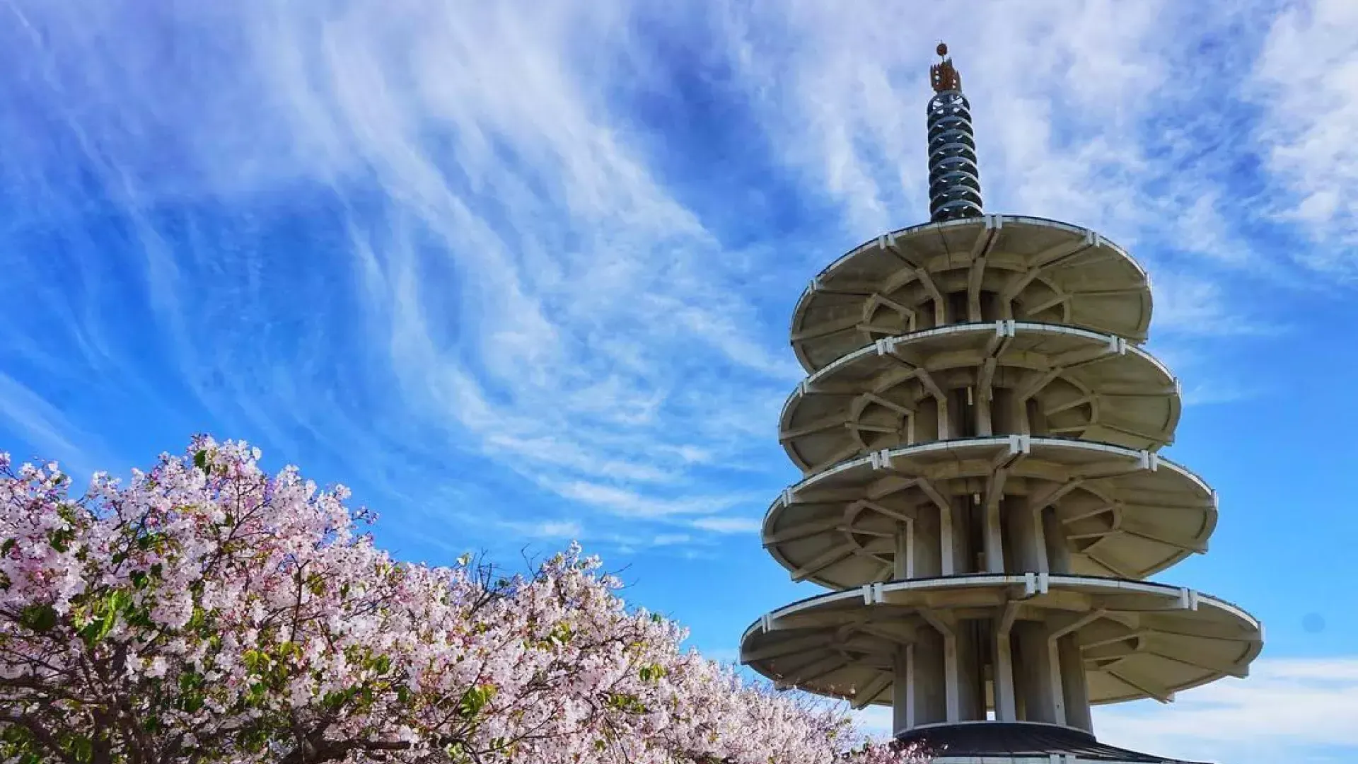 O Pagode da Paz em Japantown